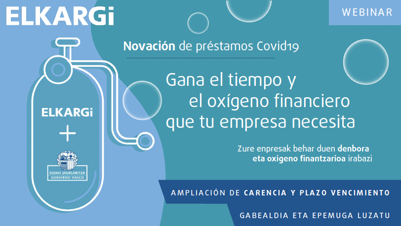 Novación de préstamos COVID-19 de Elkargi