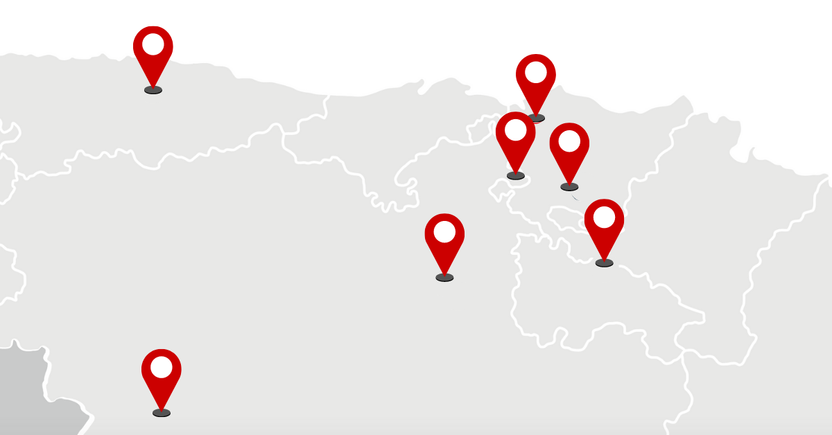 Mapa mapa despachos bk etl global