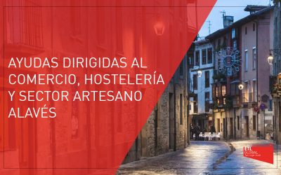 Ayudas dirigidas al comercio, hostelería y sector artesano de Álava