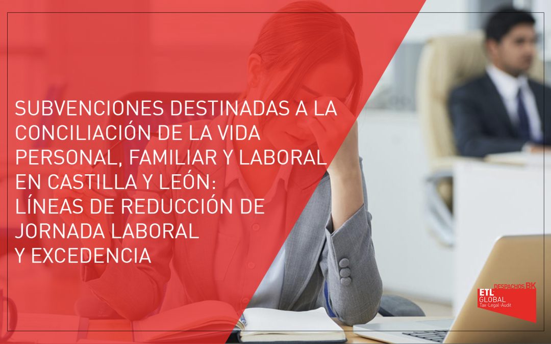 Subvenciones destinadas a la conciliación de la vida personal, familiar y laboral en Castilla y León