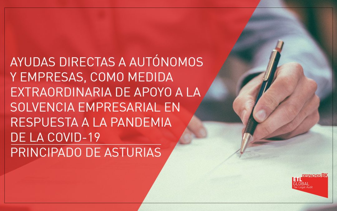 Ayudas directas a autónomos y empresas | Principado de Asturias