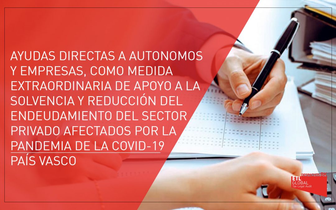 Ayudas directas a autónomos y empresas | Gobierno Vasco