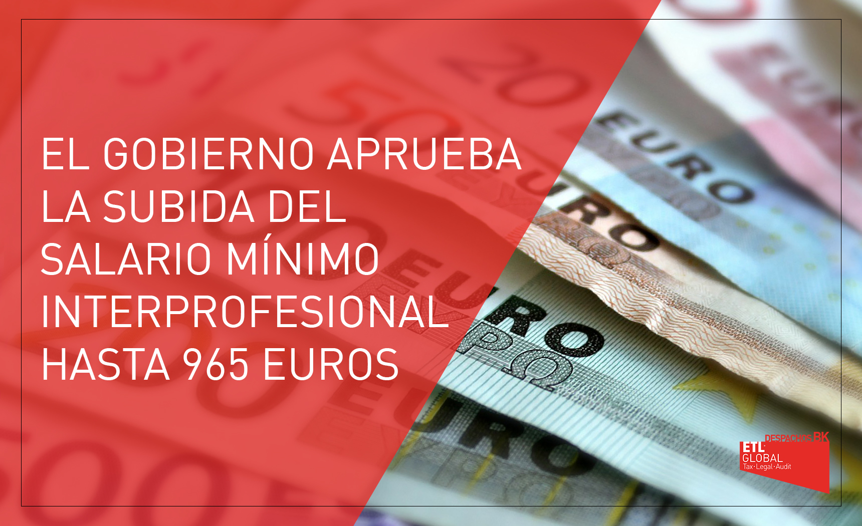 subida salario mínimo interprofesional (SMI) 2021