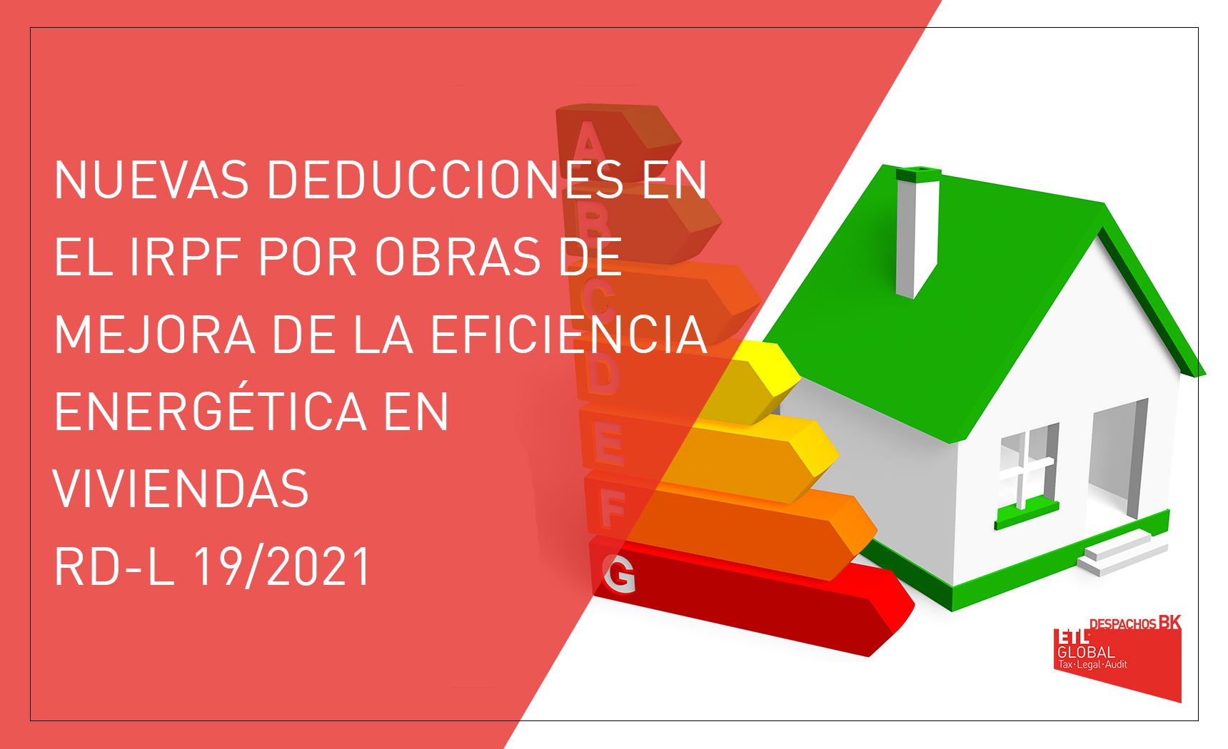 deducciones IRPF - eficiencia energética viviendas