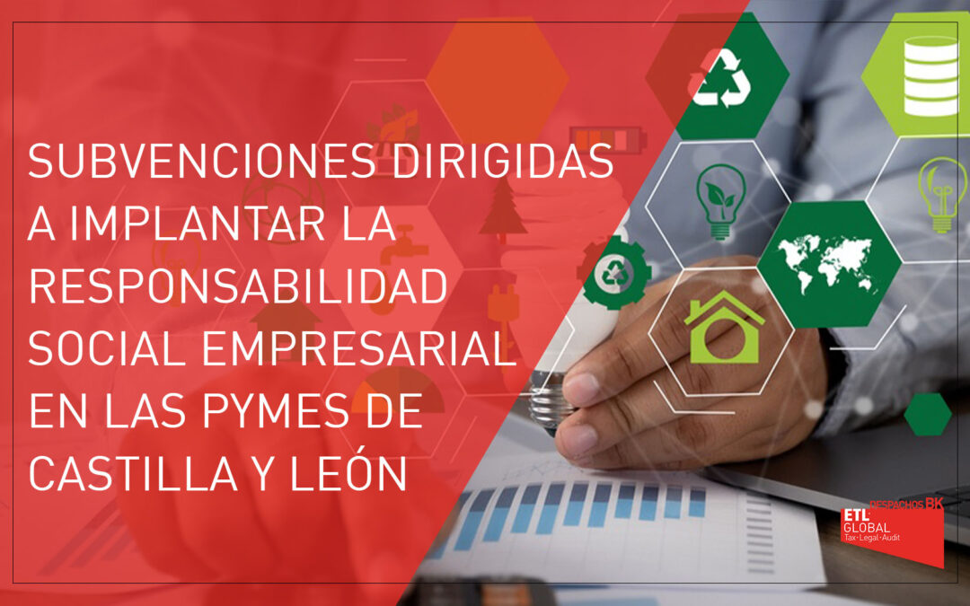 Subvenciones destinadas a implantar la responsabilidad social empresarial en las PYMES de Castilla y León