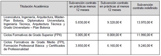 subvenciones mujeres jovenes en empresas vascas