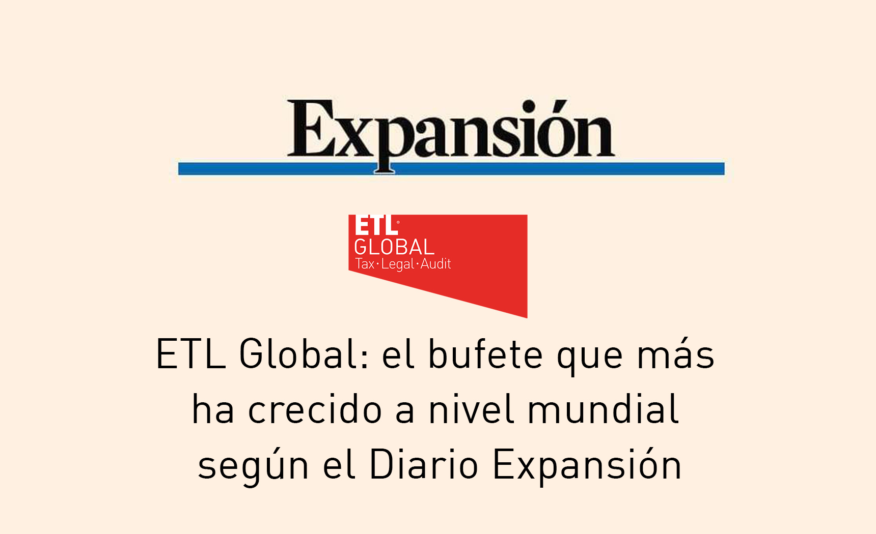 ETL Global facturación 2021