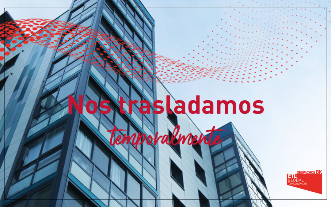 Traslado temporal de oficinas en Burgos