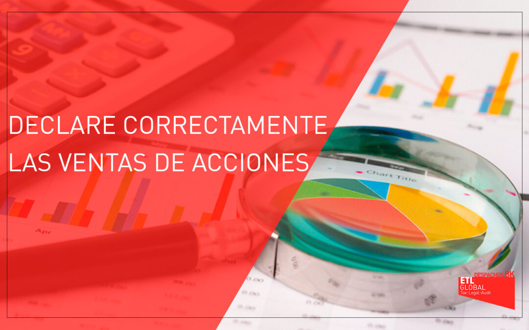 Cómo declarar correctamente las ventas de acciones