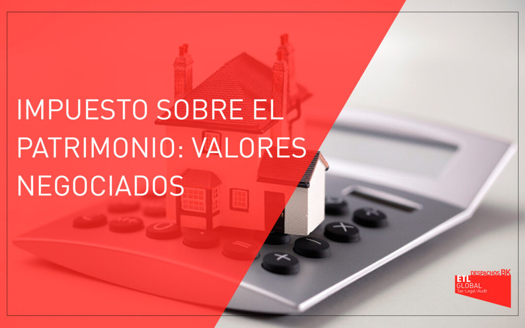 Impuesto sobre el Patrimonio: valores negociados