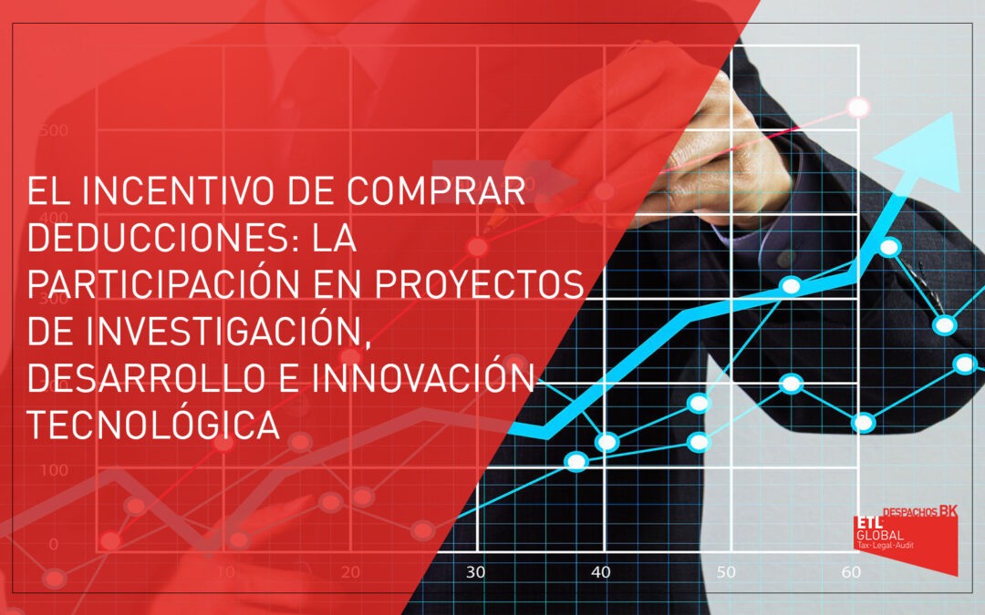 El incentivo de comprar deducciones: La participación en proyectos de investigación, desarrollo e innovación tecnológica