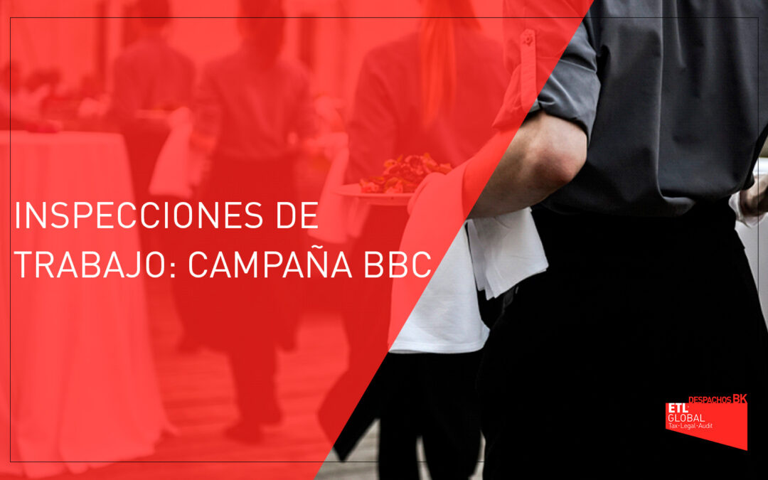 Inspecciones de trabajo: campaña BBC