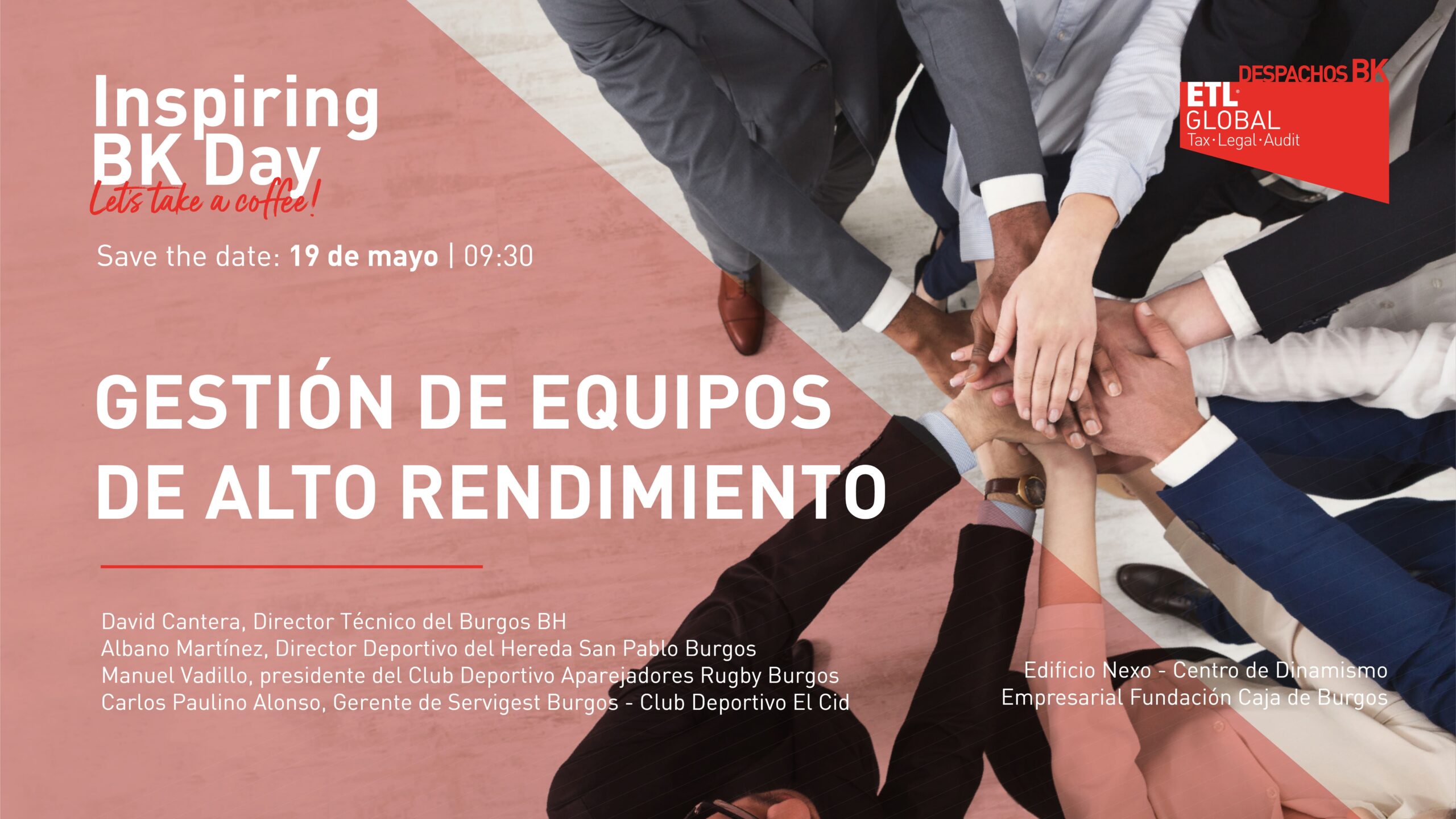 gestion de equipos alto rendimiento - inspiring bk day