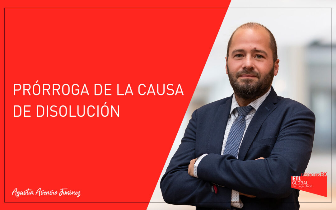 Prórroga de la causa de disolución