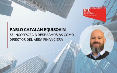 Pablo Catalan se incorpora a Despachos BK como director financiero