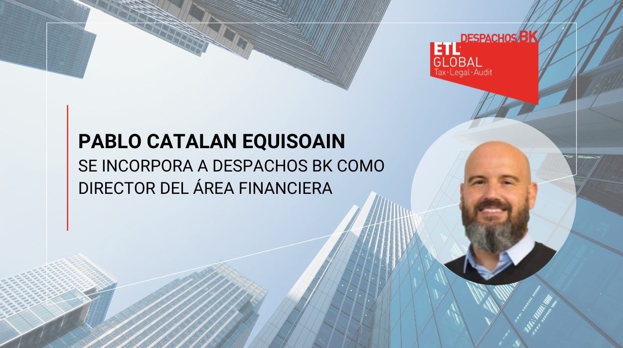 Pablo Catalan director financiero despachos bk etl