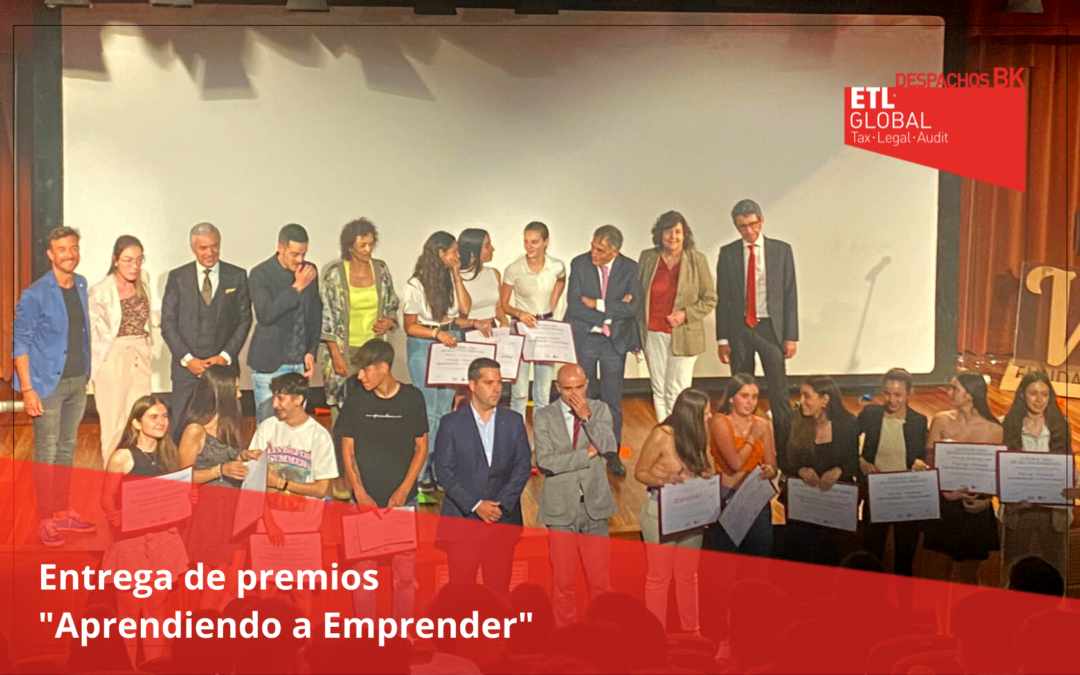 Entrega de premios «Aprendiendo a Emprender»