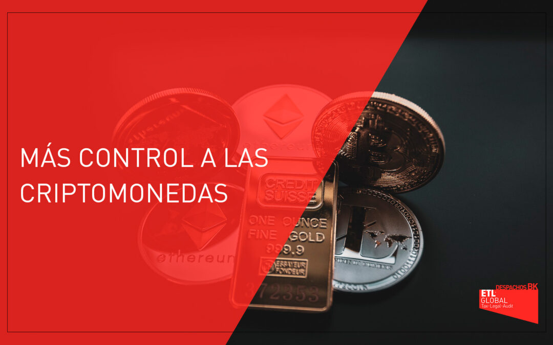 Más control a las criptomonedas
