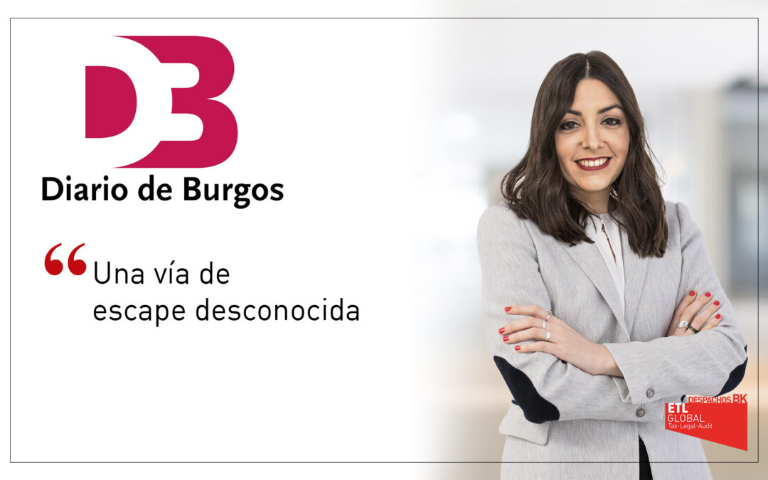 Ley de Segunda Oportunidad: una vía de escape desconocida | Inés Sanvicens para Diario de Burgos
