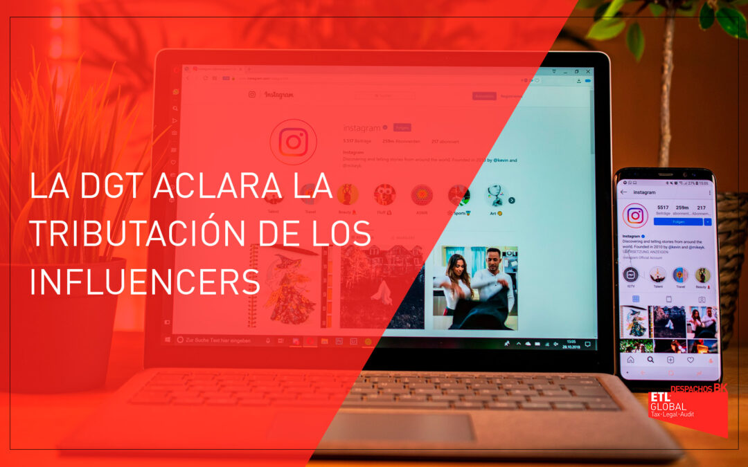 La DGT aclara la tributación de los influencers