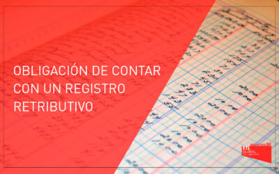 Obligación de contar con un registro retributivo