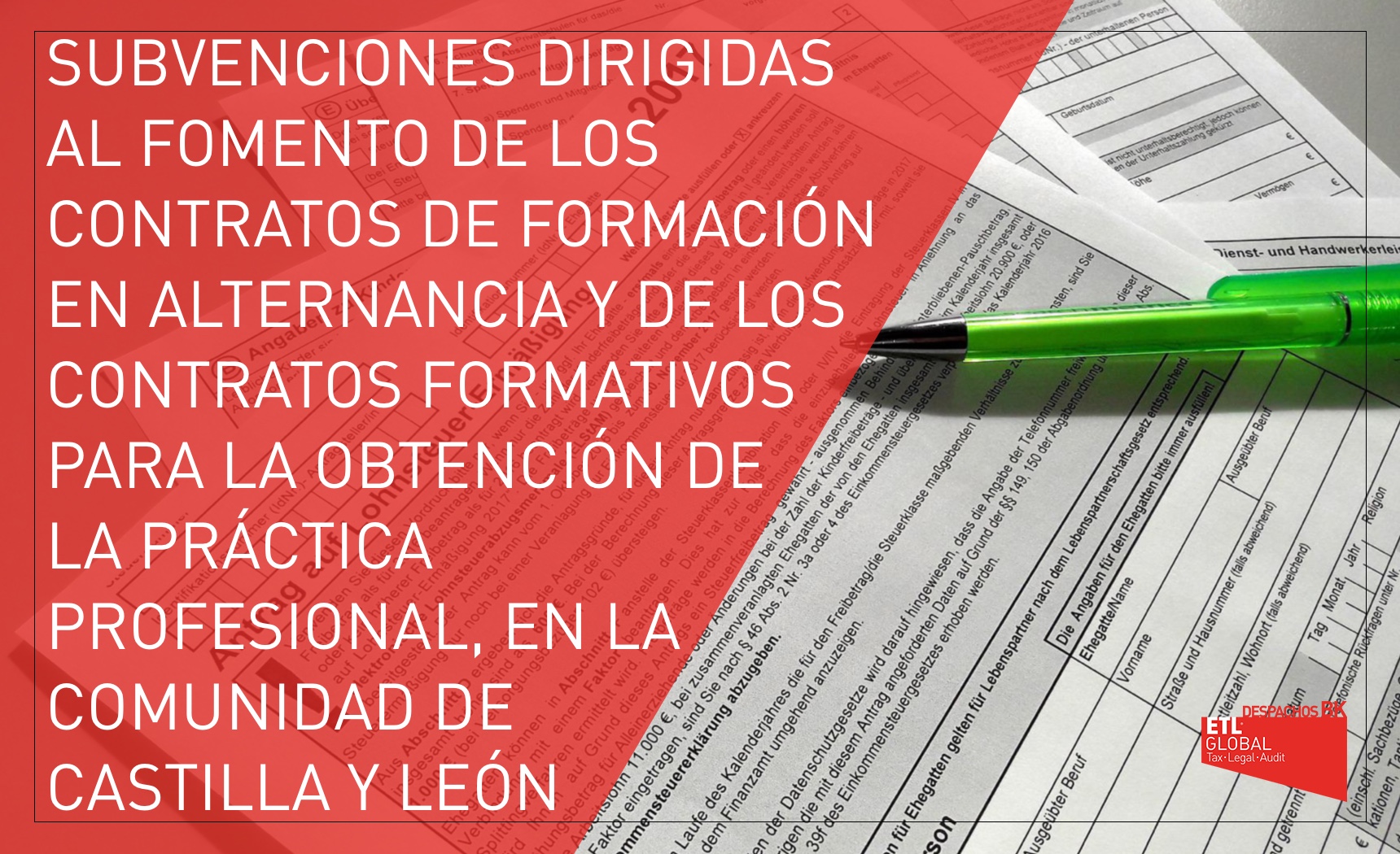 subvenciones contratos formativos