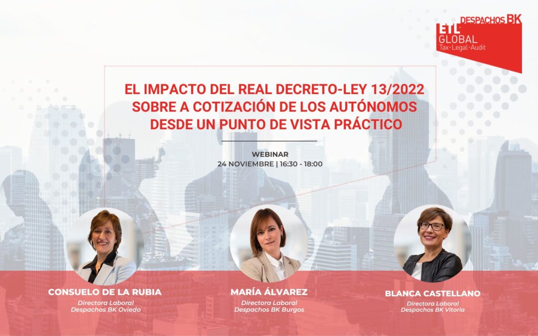 Webinar. Nueva cotización para trabajadores autónomos