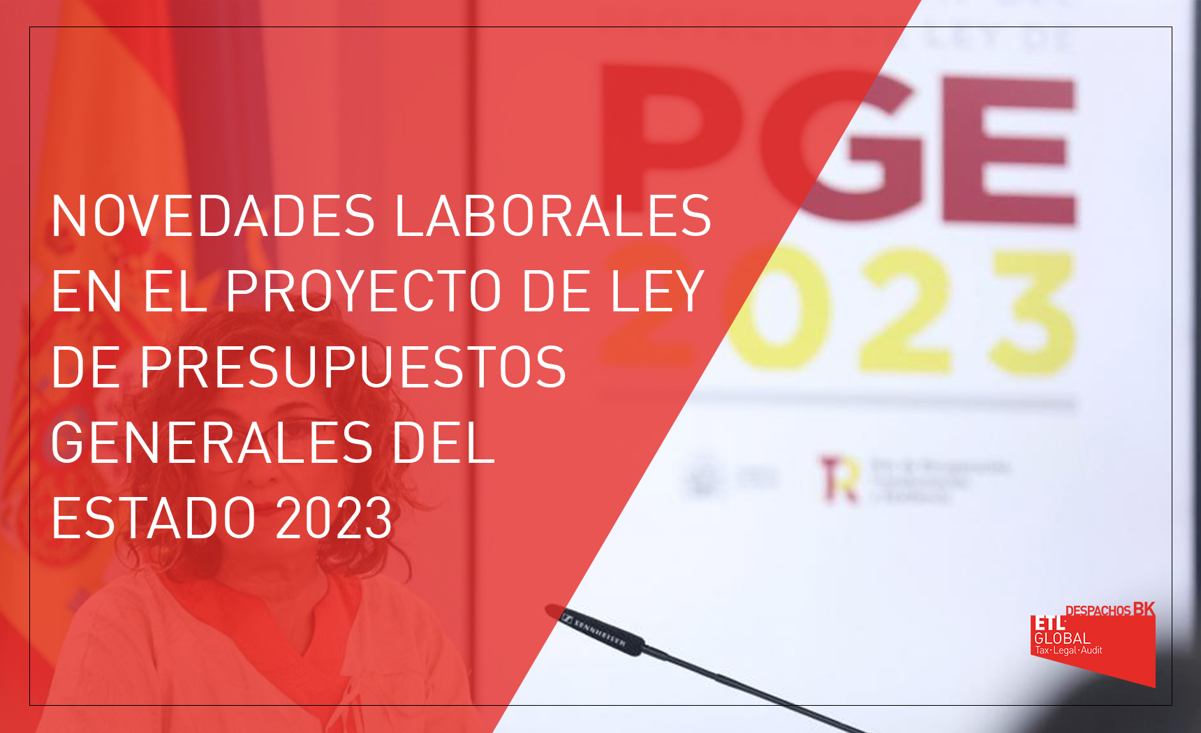 PRESUPUESTOS GENERALES DEL ESTADO 2023