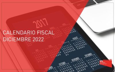 Calendario fiscal diciembre 2022