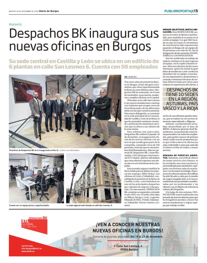 nuevas oficinas despachos bk burgos