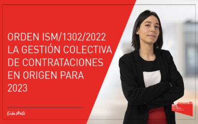 Gestión colectiva de contrataciones en origen para 2023