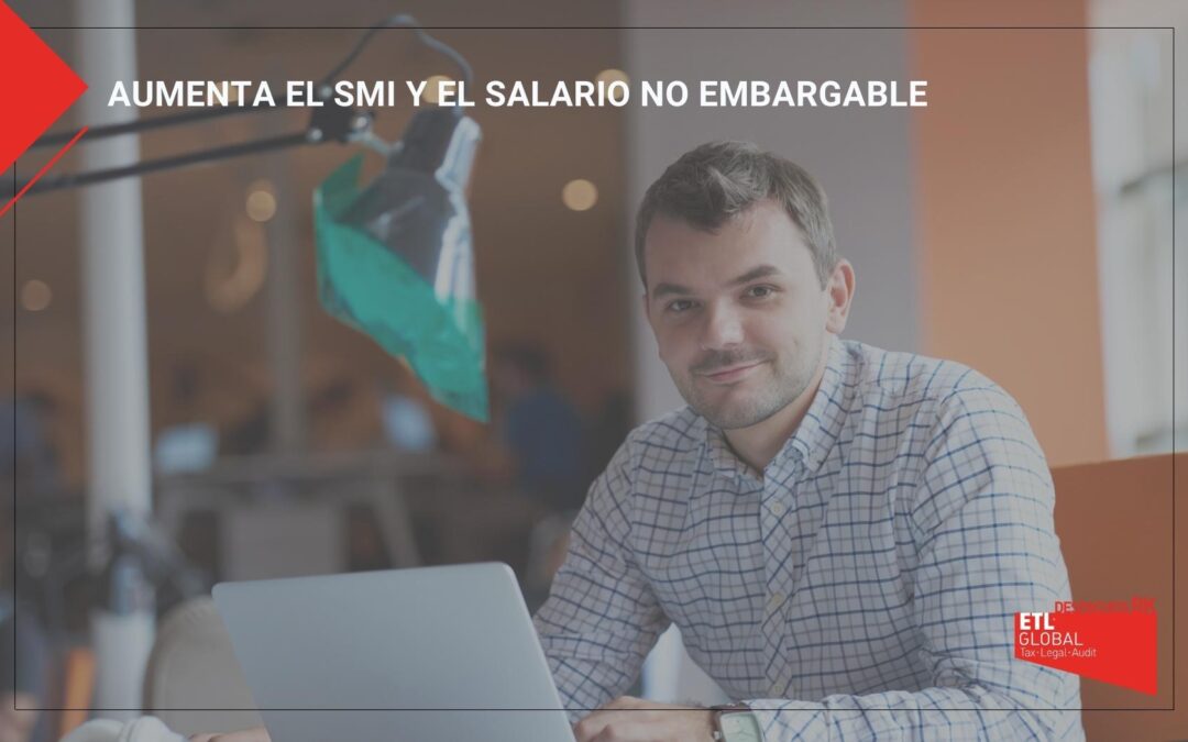 Aumenta el SMI y el salario inembargable