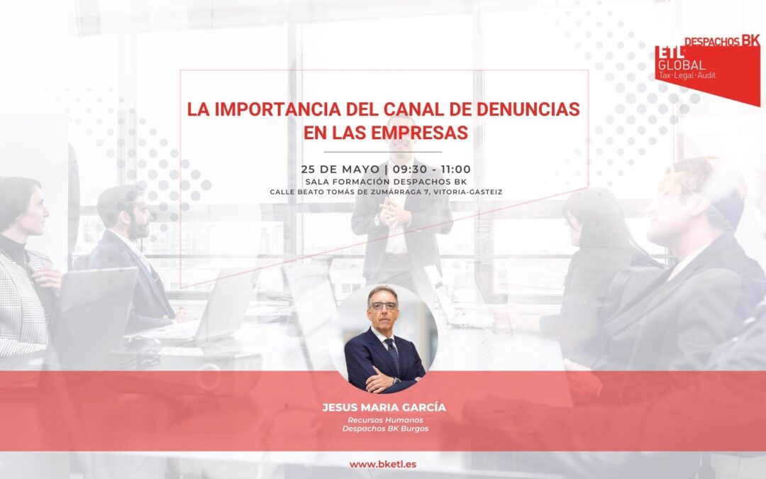 Jornada: La importancia del Canal de Denuncias en las empresas