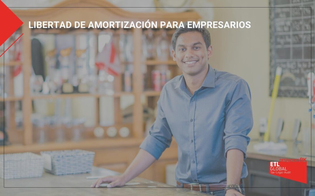 Libertad de amortización para empresarios