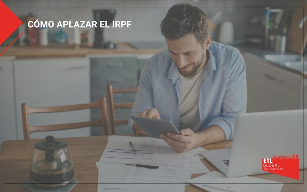 Cómo aplazar el IRPF