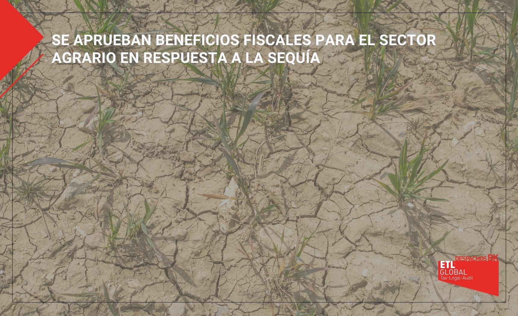 materia agraria sequía