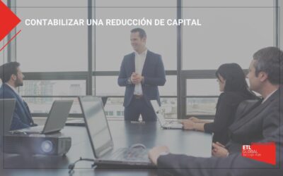 Contabilizar una reducción de capital