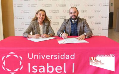 Despachos BK firma un convenio de colaboración con la Universidad Isabel I