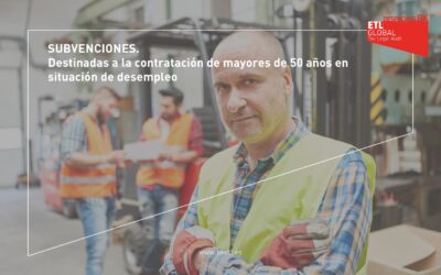 Ayudas a la contratación de mayores de 50 años en situación de desempleo