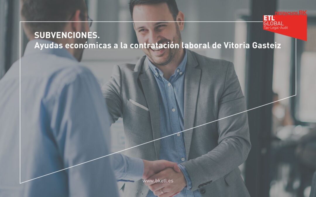 Ayudas a la contratación laboral en Vitoria-Gasteiz