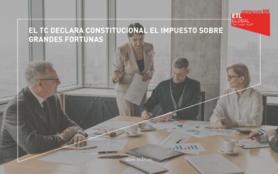 El TC declara constitucional el Impuesto Sobre Grandes Fortunas