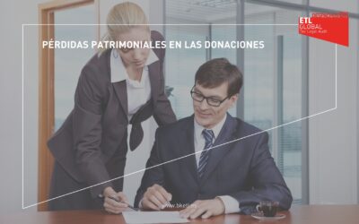 Pérdidas patrimoniales en las donaciones