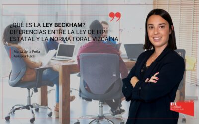 ¿Qué es la Ley Beckham? Diferencias entre la Ley de IRPF estatal y la Norma Foral vizcaína
