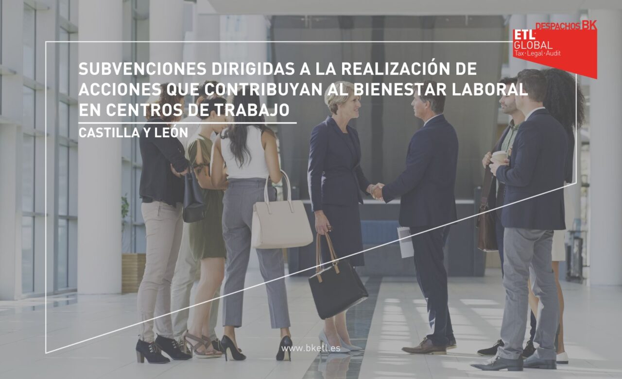 Subvenciones dirigidas al bienestar laboral en Castilla y León ...