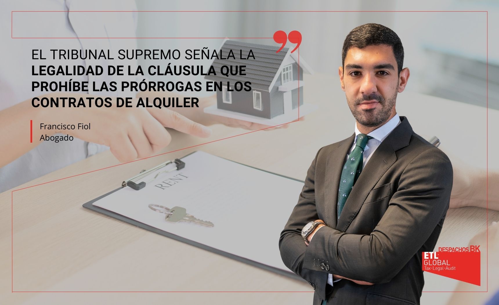 legalidad de la cláusula que prohíbe las prórrogas en los contratos de alquiler