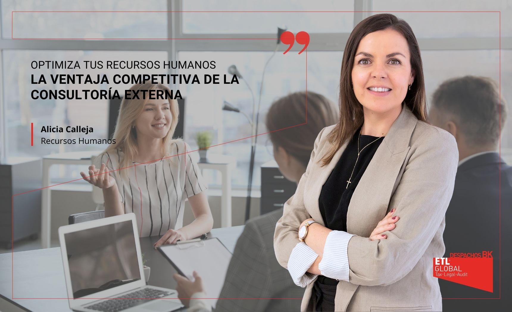 OPTIMIZA TUS RECURSOS HUMANOS CONSULTORIA EXTERNA OPTIMIZA TUS RECURSOS HUMANOS CONSULTORIA EXTERNA