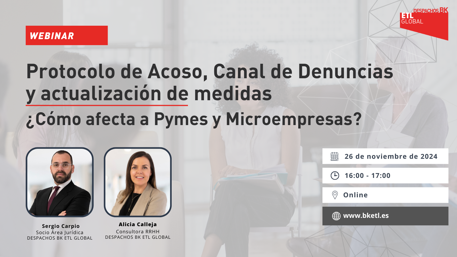 Protocolo de Acoso, Canal de Denuncias y actualización de medidas(1) Protocolo de Acoso, Canal de Denuncias y actualización de medidas(1)