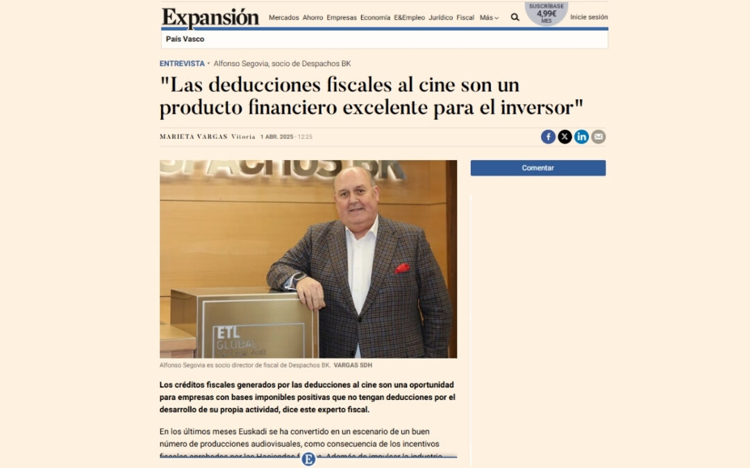 Las deducciones fiscales al cine son un producto financiero excelente para el inversor