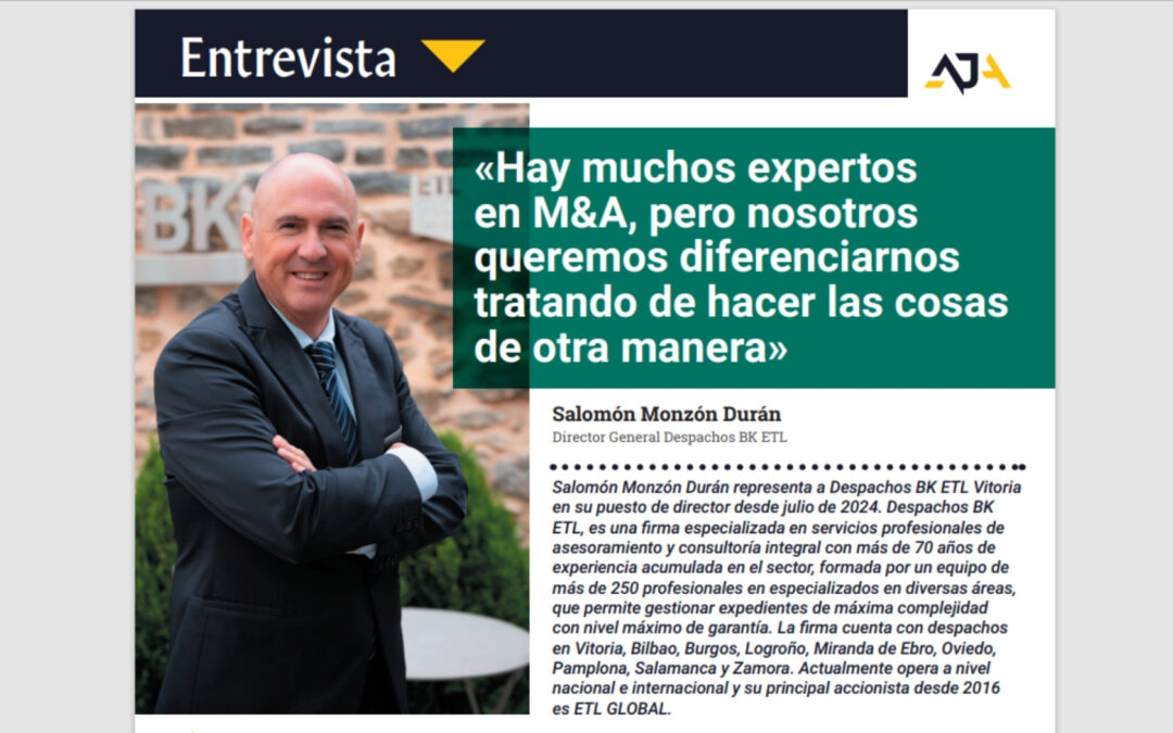 «Hay muchos expertos en M&A, pero nosotros queremos diferenciarnos tratando de hacer las cosas de otra manera»
