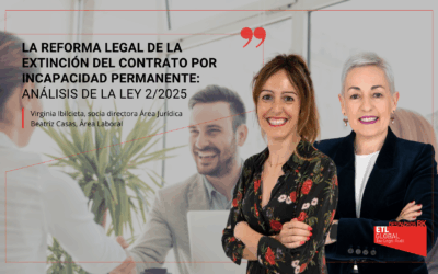 La reforma legal de la extinción del contrato por incapacidad permanente: análisis de la Ley 2/2025